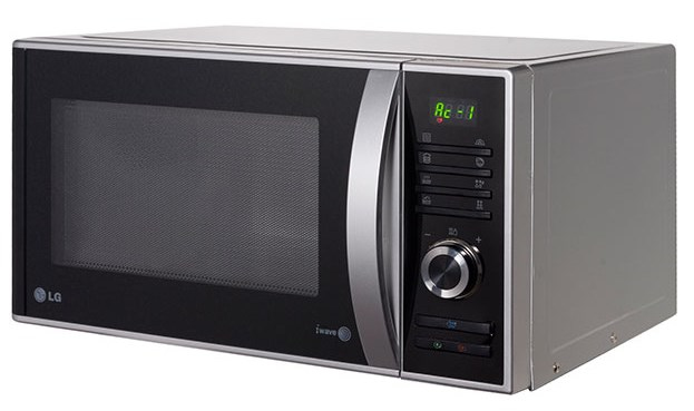 LG MHR-6391B microwave Black, Stainless steel Countertop – image 2