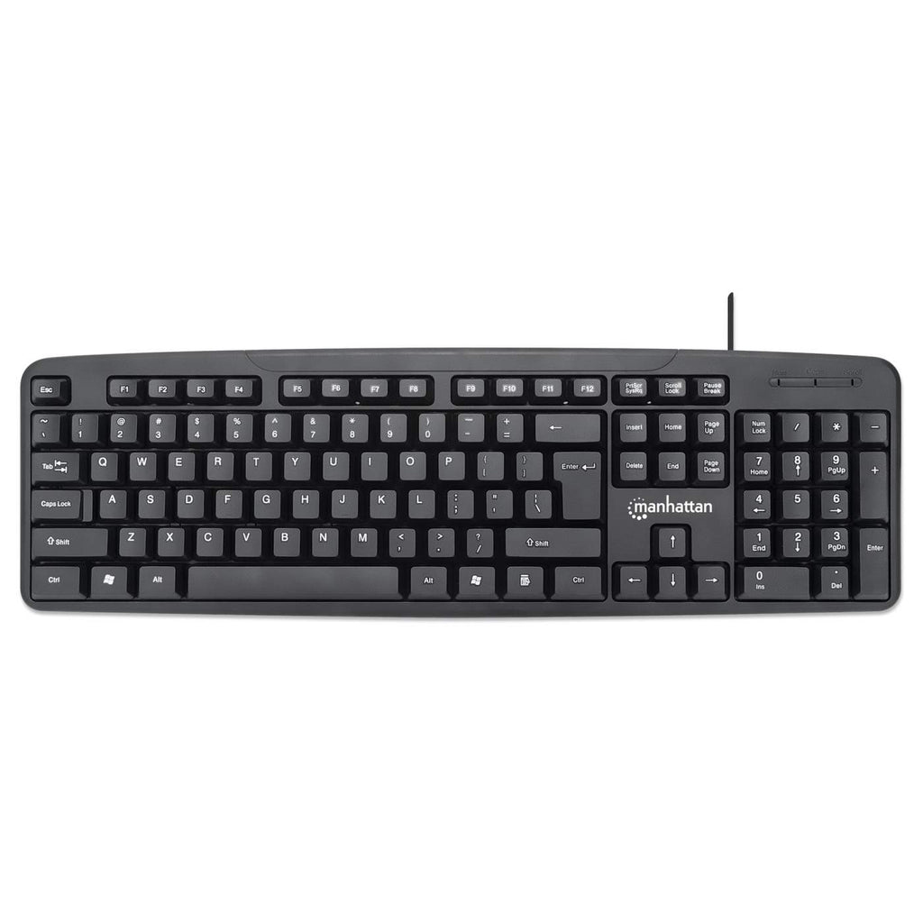 Manhattan 178464 keyboard Mouse included Universal USB QWERTY Spanish Black – image 4