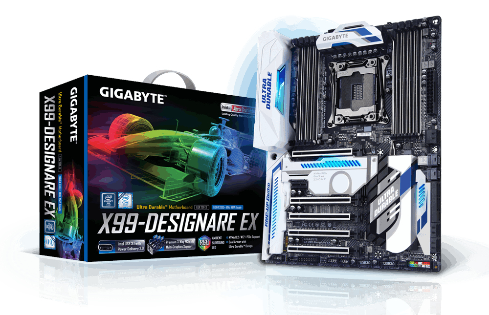 GIGABYTE GA-X99-Designare EX (rev. 1.0) – image 1