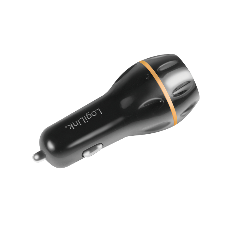 LogiLink PA0201 mobile device charger GPS, Smartphone, Tablet Black Cigar lighter Fast charging Auto – image 2