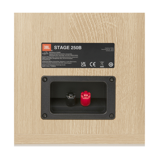 JBL STAGE 250B 2-way Wood, White Wired 75 W image 9