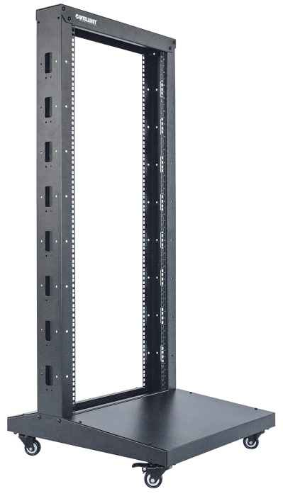 Intellinet Network Rack, Open Frame (2-Post), 26U, Usable Width – image 2