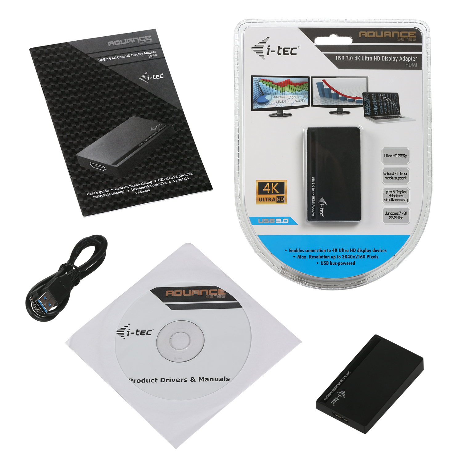 i-tec Advance USB 3.0 4K Ultra HD Display Adapter – HDMI – image 4