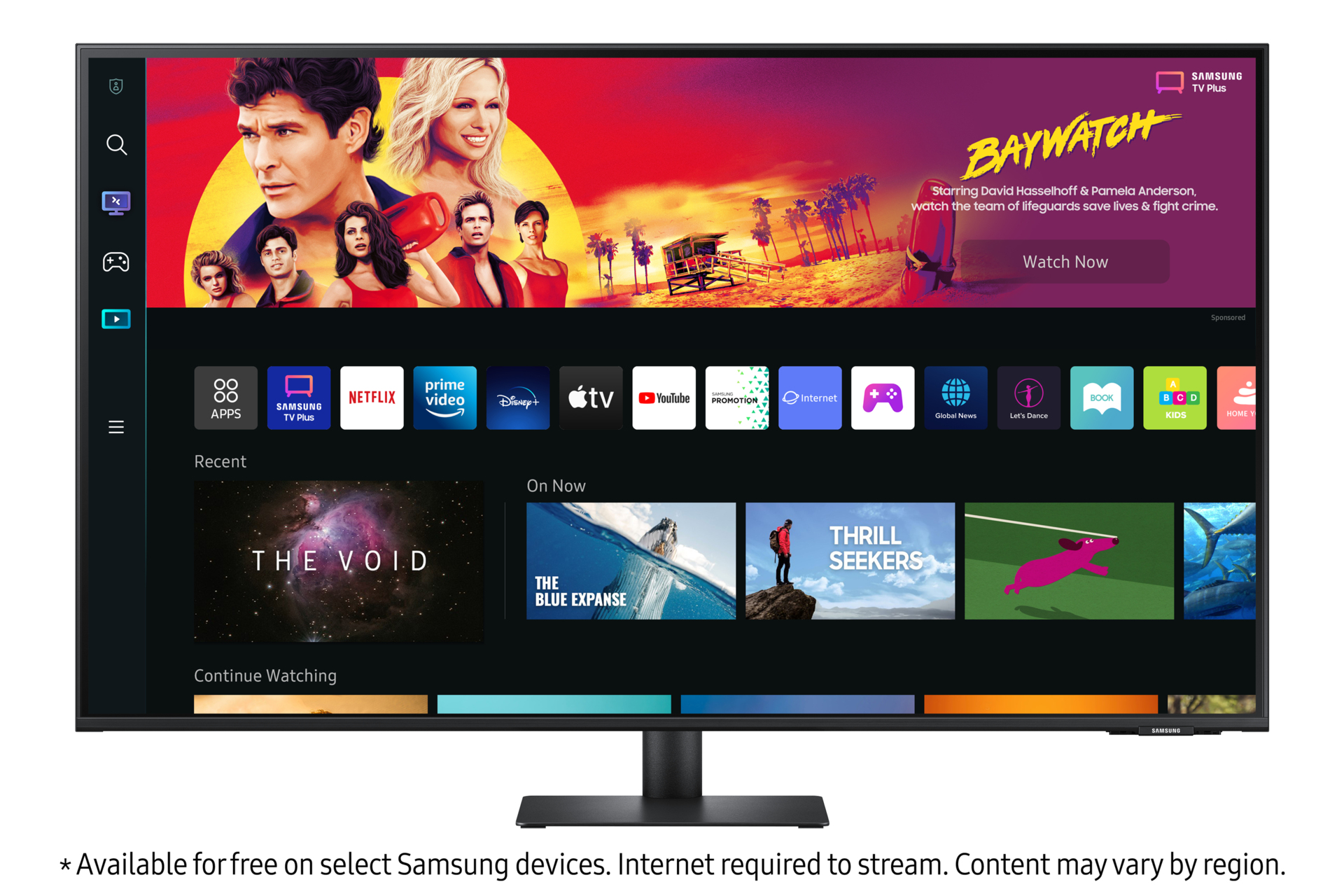 Samsung 43" M70B UHD, USB-C Smart Monitor with Speakers & Remote – image 2