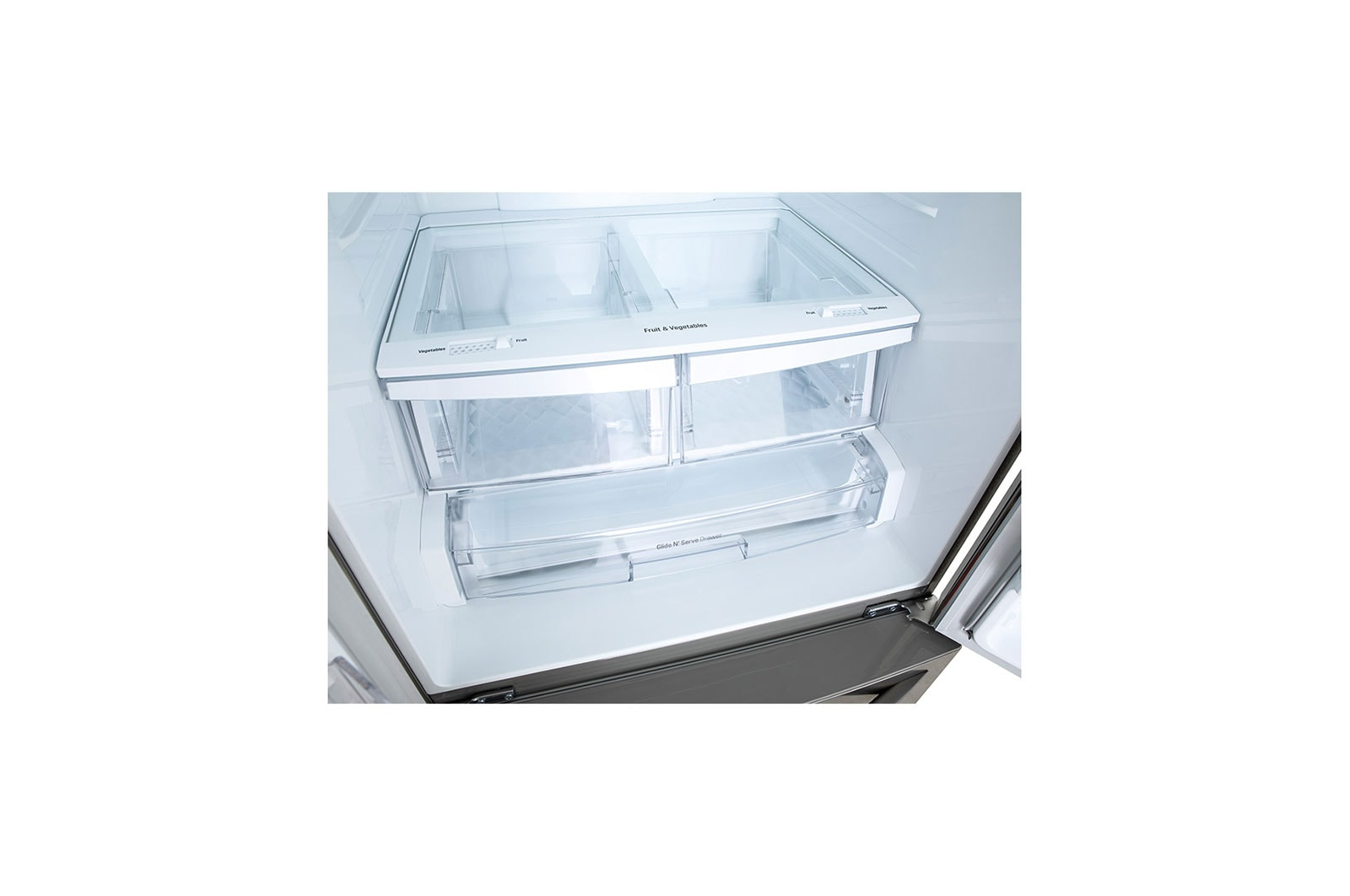 LG GM22SGPK fridge-freezer Freestanding Silver – image 6