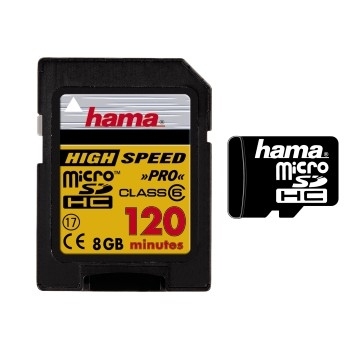 Hama Video Card microSDHC 8GB Class 6