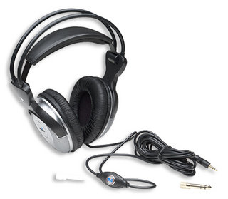 Manhattan 175531 headphones/headset Wired Head-band Black, Silver – image 3