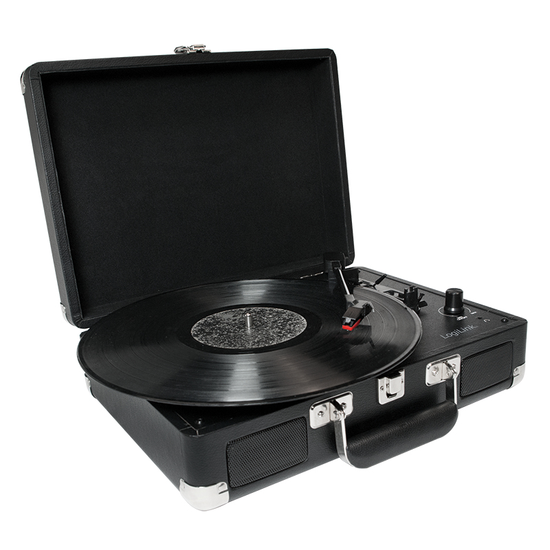 LogiLink UA0270 audio turntable Belt-drive audio turntable Black – image 5