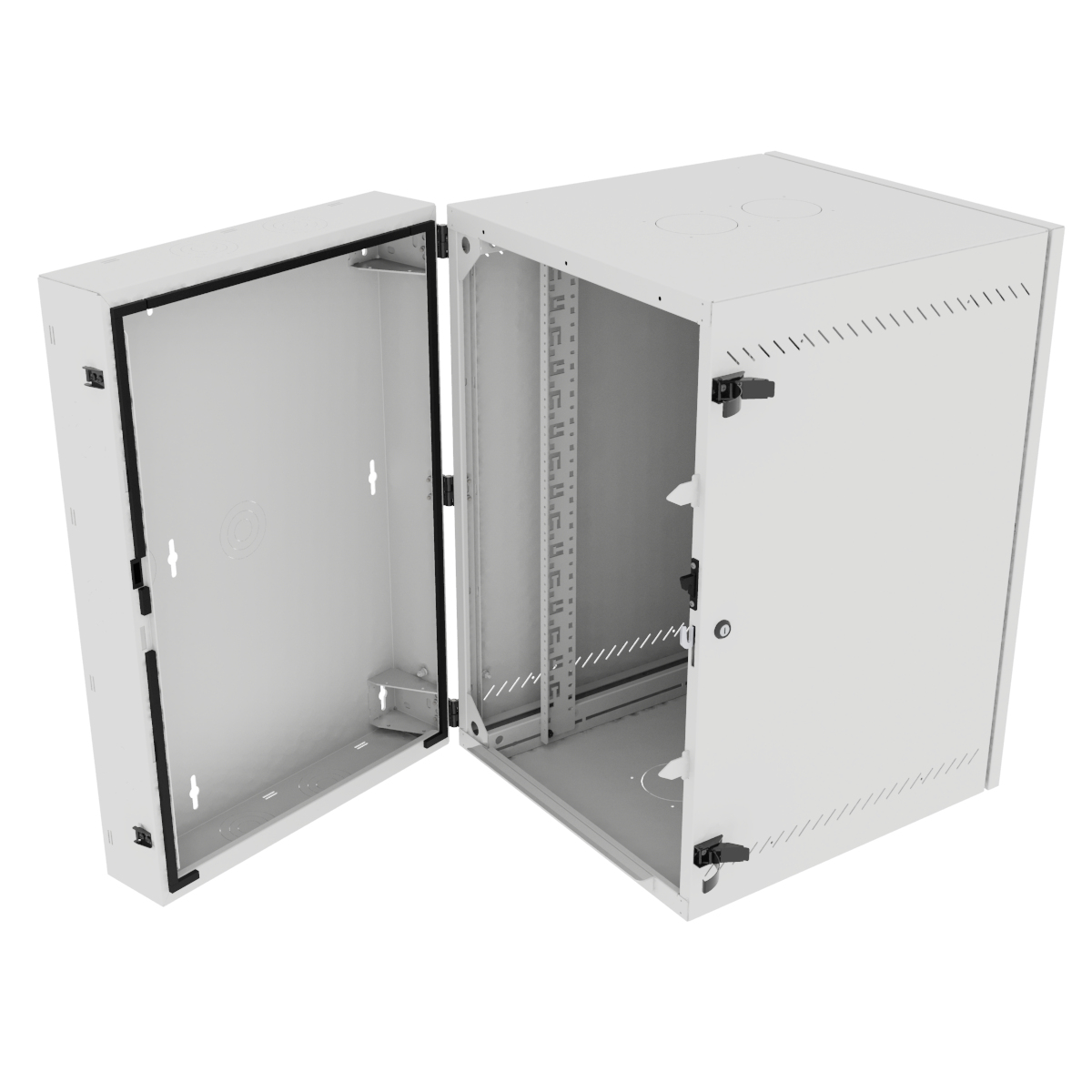 Vertiv VR Rack GL36WMCMS-W-SC-00-00 rack cabinet 19U Wall mounted rack White – image 3