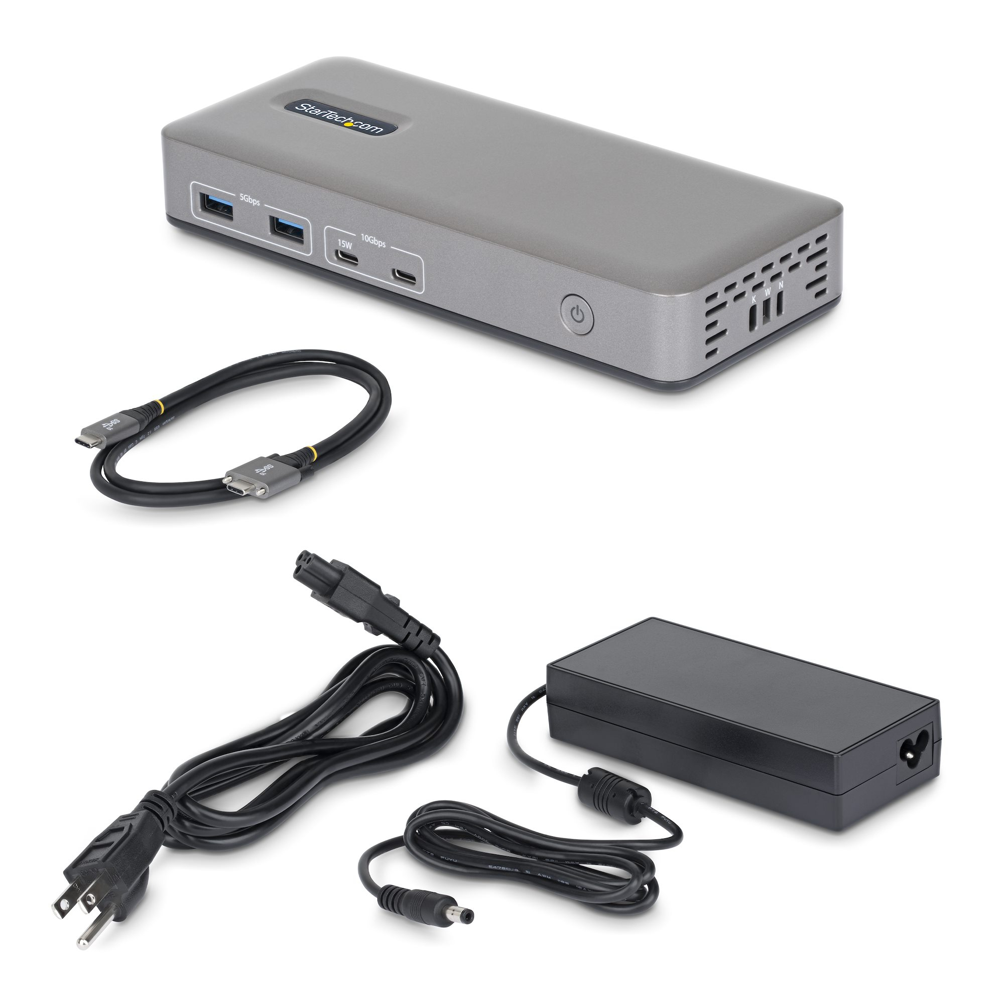 StarTech.com Dual-Monitor USB-C Docking Station, DisplayPort, 4K – image 2
