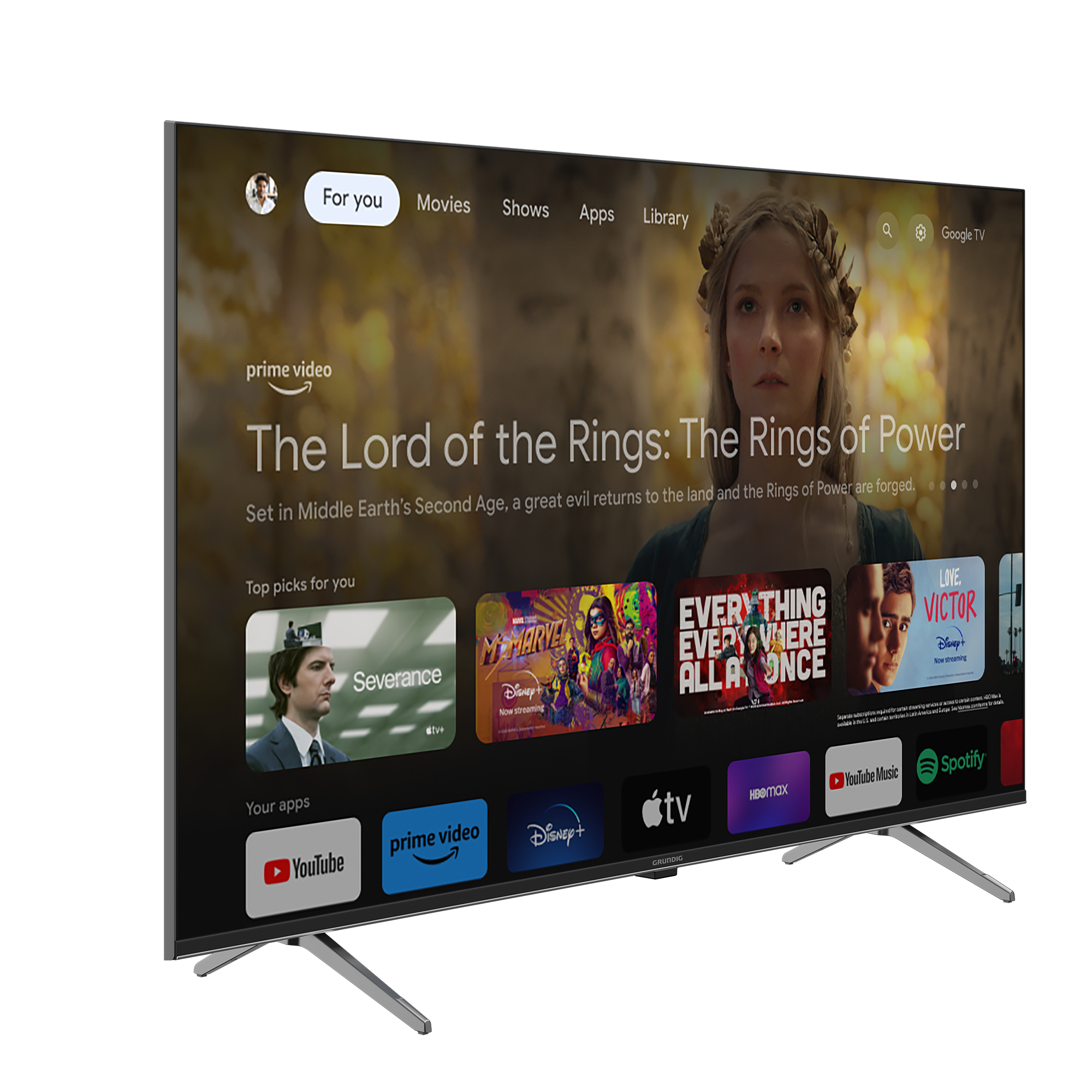 Grundig 55GHU8500A TV – image 2