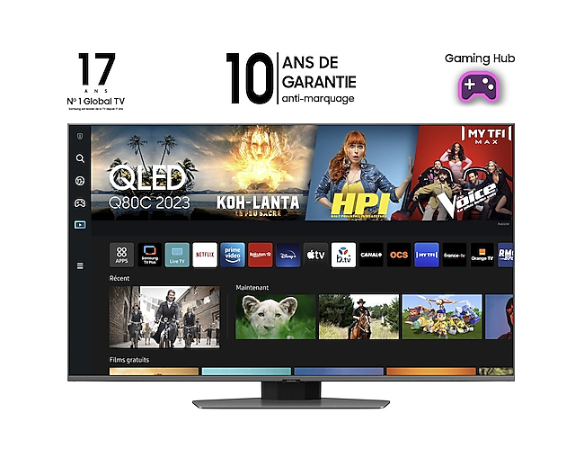 SAMSUNG 50Q80C TV QLED 4K UHD 50 (125 cm) Smart TV 4xHDMI — photo 7