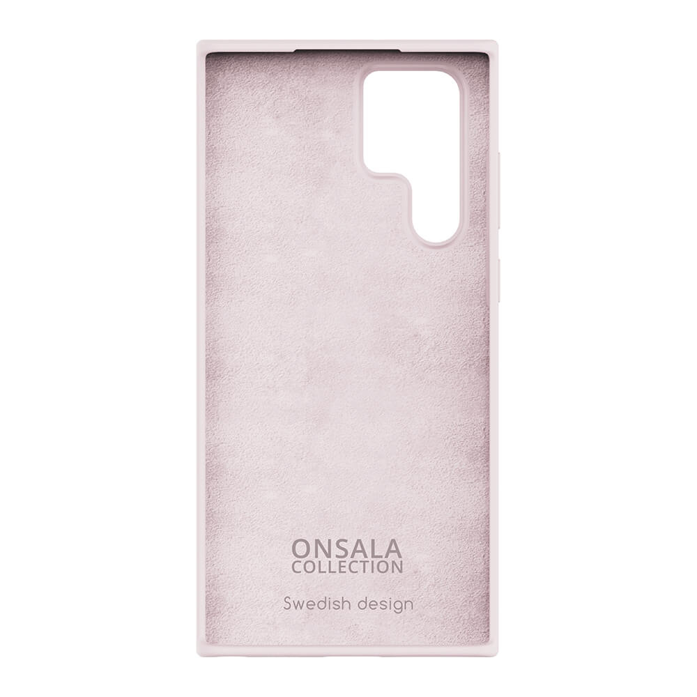 Onsala Phone Case Silicone Sand Pink - Samsung S22 Ultra – image 2