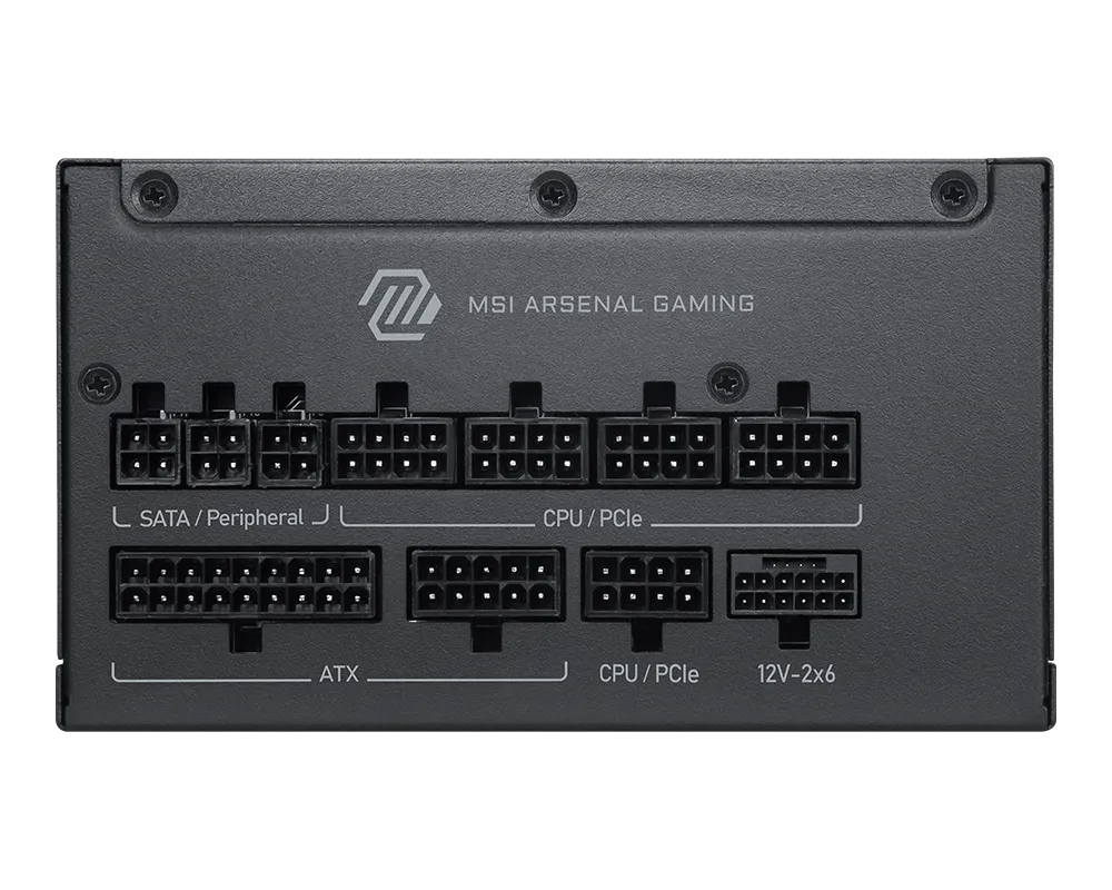 PSU MSI MAG A1000PLS PCIE5 1000W