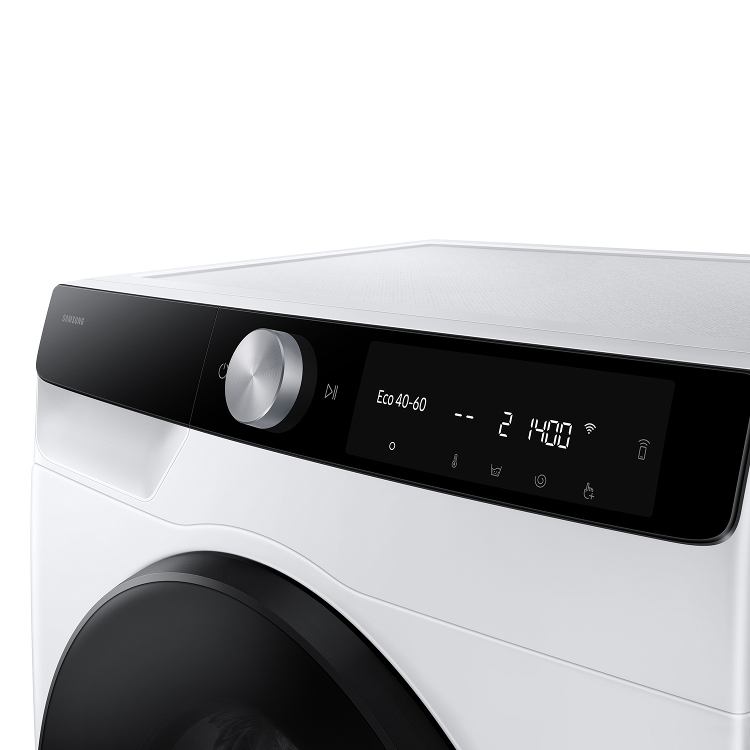 Samsung WD90DG6G94BK washer dryer Freestanding Front-load White – image 3