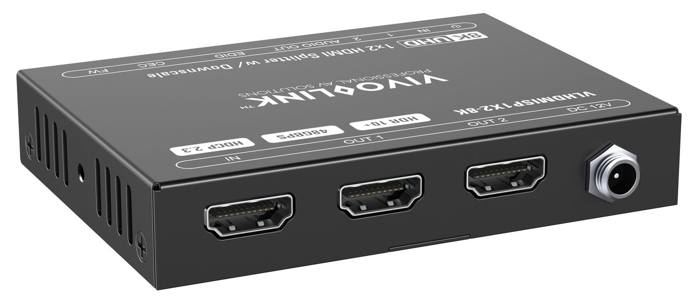 Vivolink VLHDMISP1X2-8K video splitter HDMI 2x HDMI – image 1