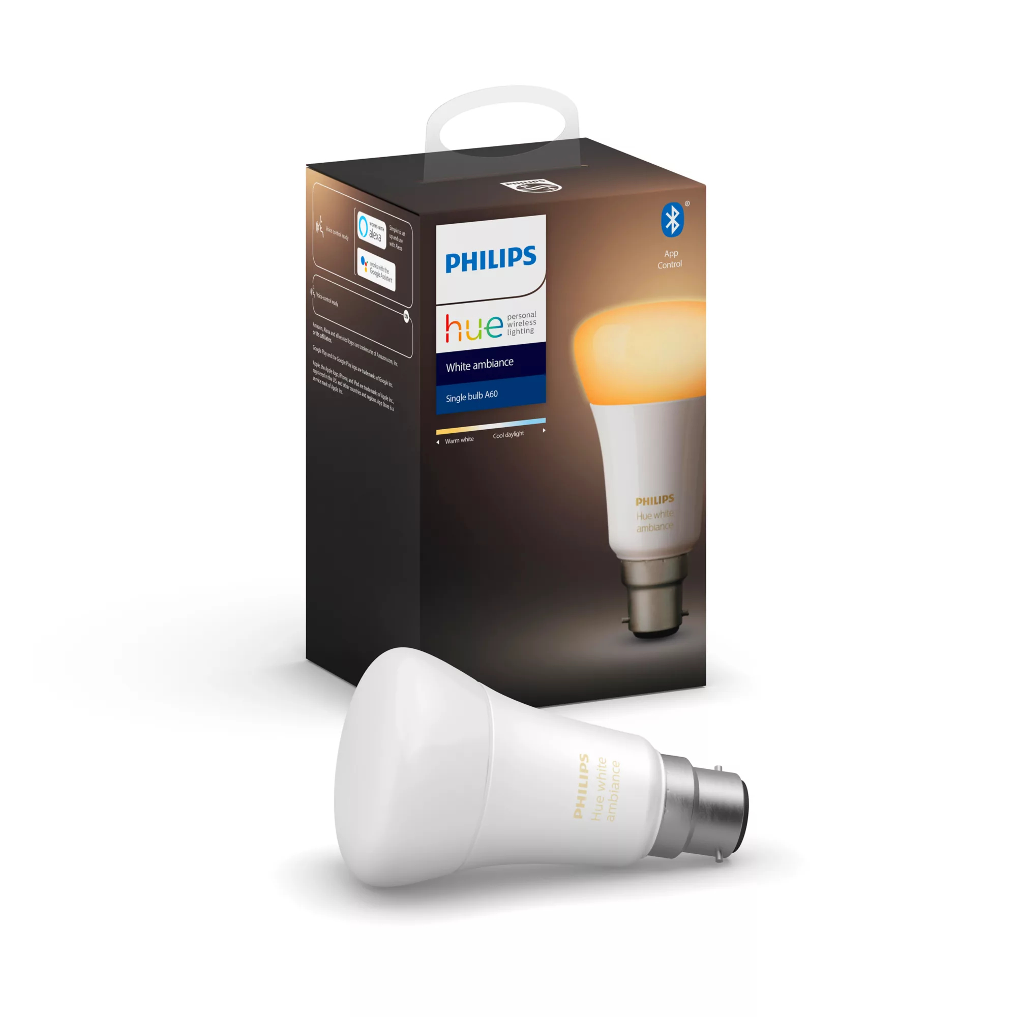 Philips by Signify Philips Hue White ambience 8718699719333 smart lighting Smart bulb Bluetooth/Zigbee