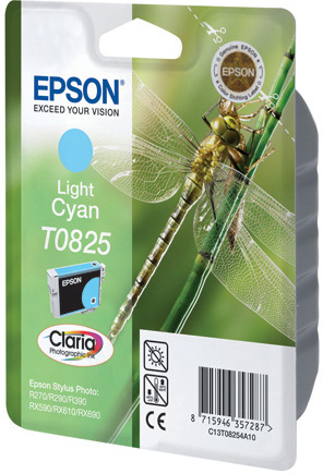 Epson T0825 Light Cyan Ink Cartridge