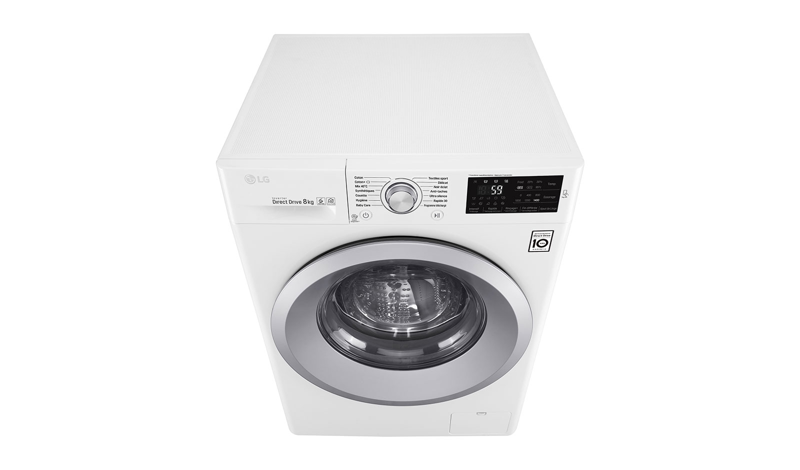 LG F84J54WH washing machine Front-load – image 7