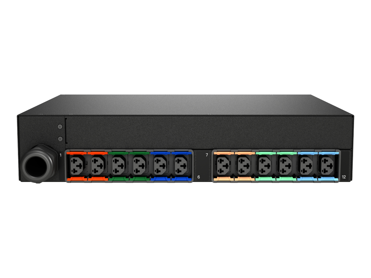Vertiv Geist MNR5MDR6-12CF18-5CS15A0H10-S power distribution unit (PDU) 12 AC outlet(s) 0U Black – image 2