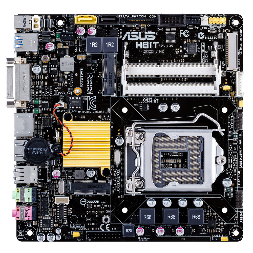 ASUS H81T Intel® H81 LGA 1150 (Socket H3) mini ITX – image 1