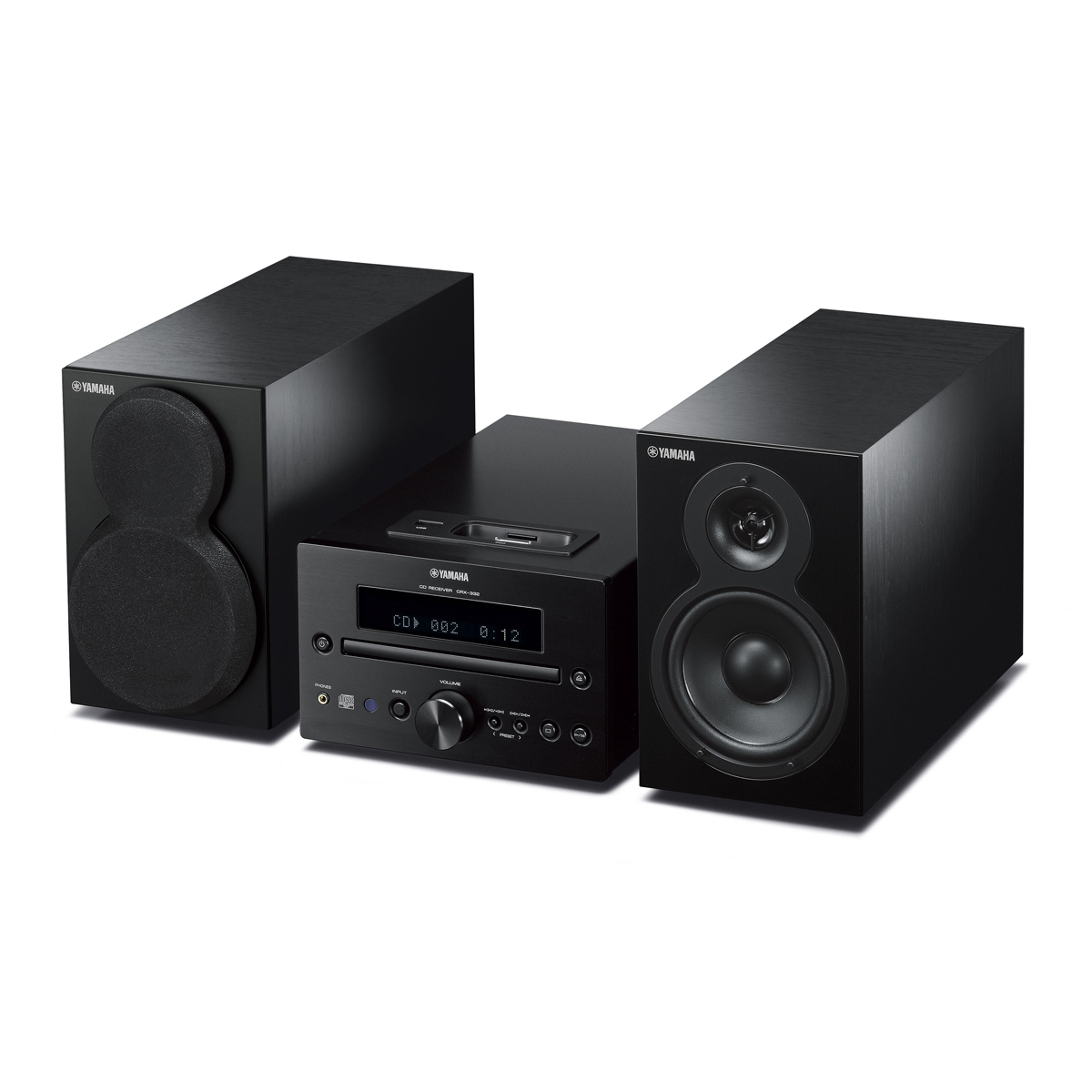 Yamaha MCR-232 40 W Black – image 1