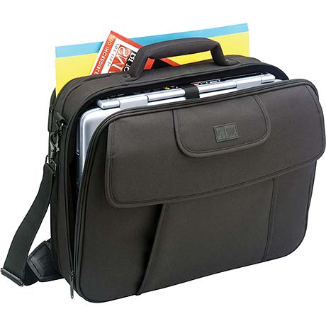 Case Logic Black Nylon Notebook Case with File Compartment