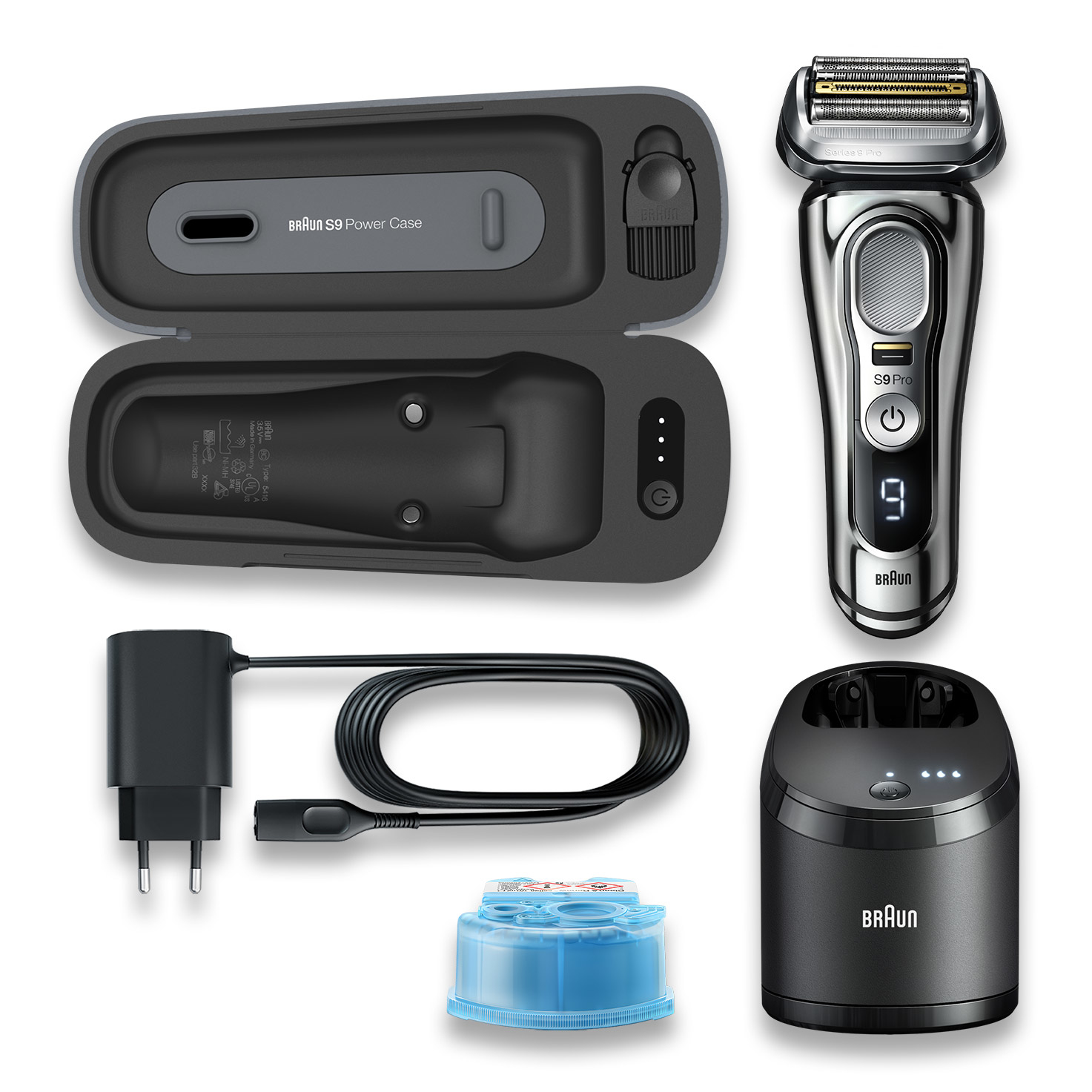 Braun Series 9 Pro 9496cc Foil shaver Silver – image 1