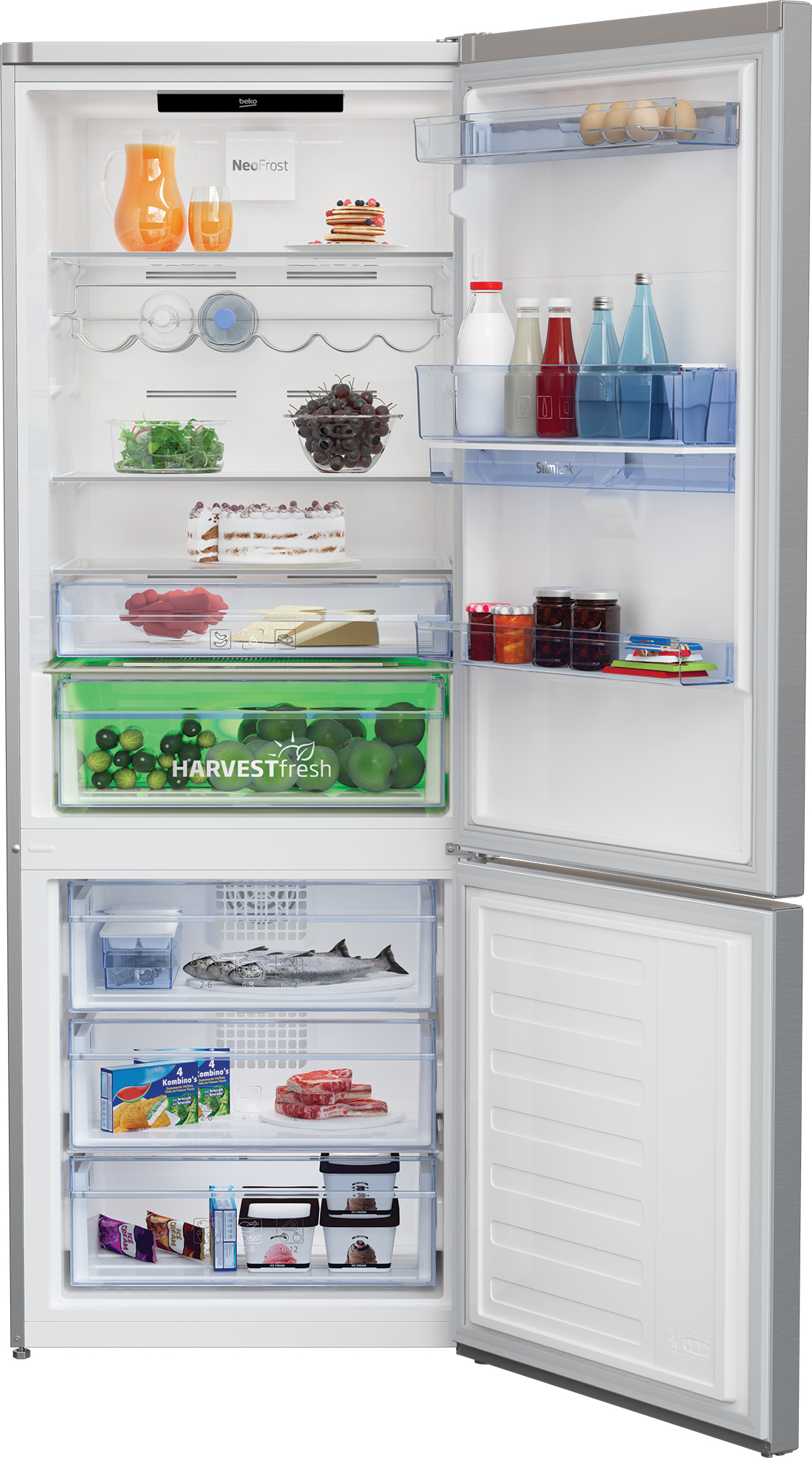 Beko 7298247501 fridge-freezer Freestanding – image 3