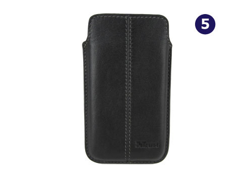 Trust Leather Protective Sleeve for Smartphone