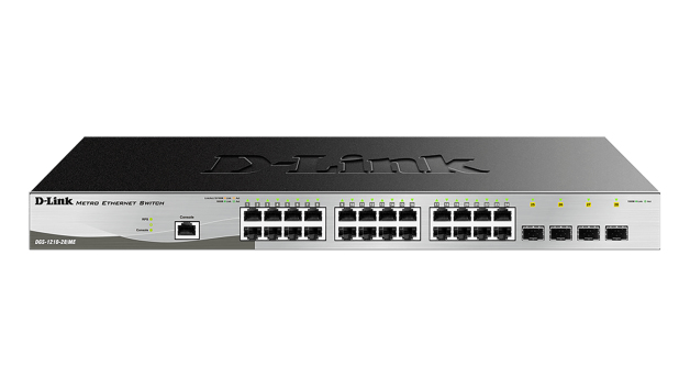D-Link DGS-1210/ME Managed L2 Gigabit Ethernet (10/100/1000) Black – image 2