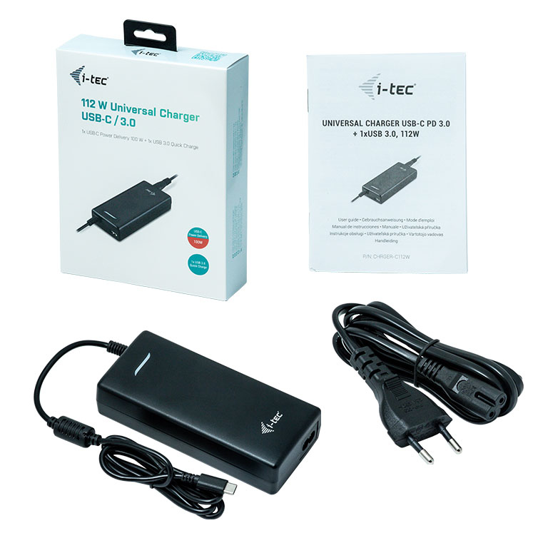 i-tec Universal Charger USB-C PD 3.0 + 1x USB 3.0 – image 4