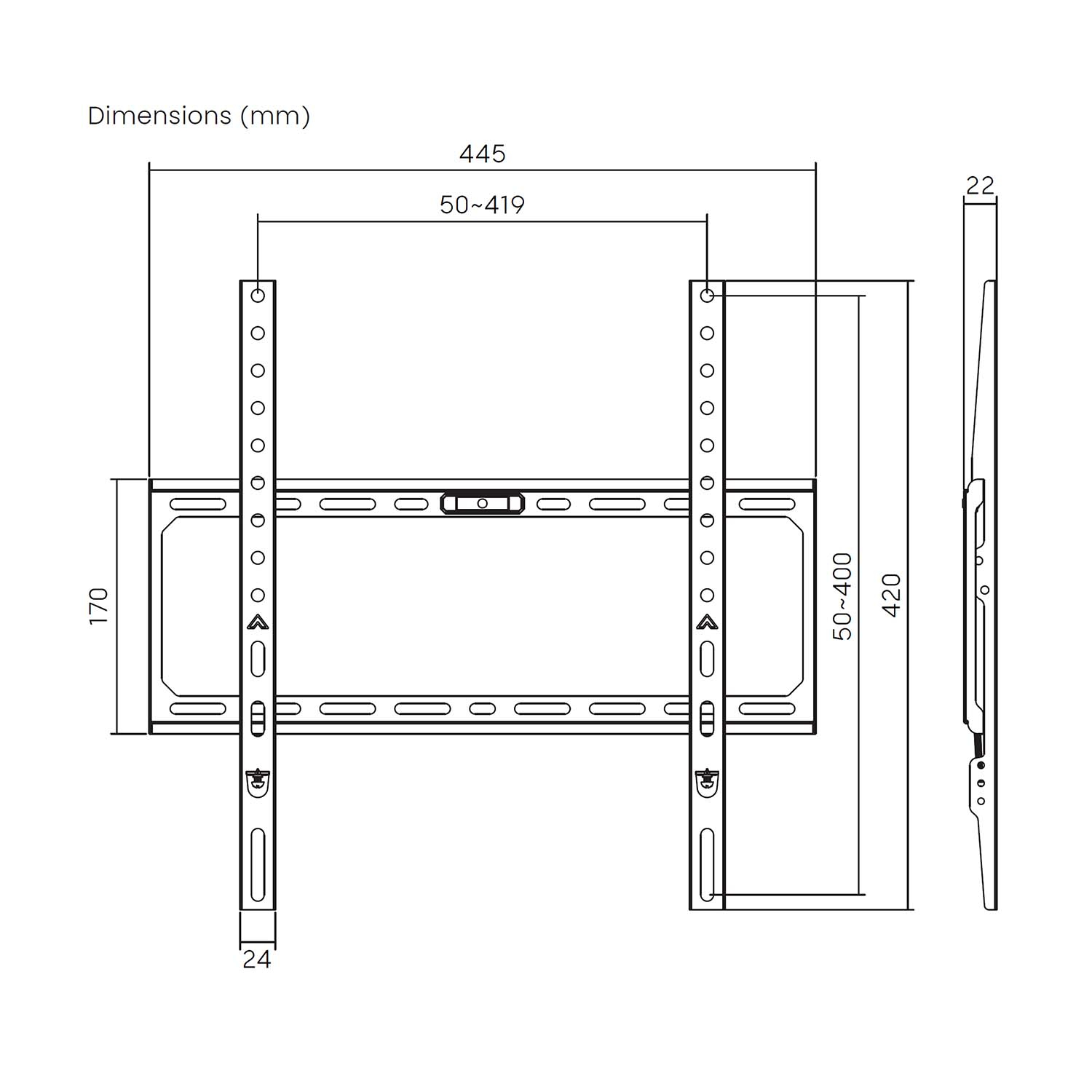 AISENS WT75F-389 TV mount/stand – image 7