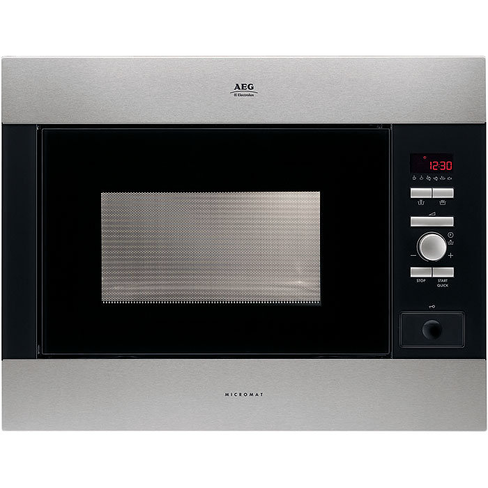 AEG MC2662EM microwave Stainless steel Built-in