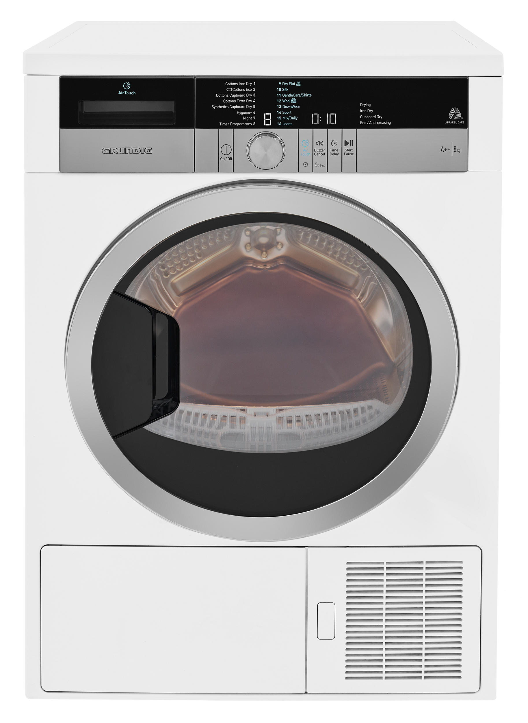 Grundig GTN38250TGCW tumble dryer Freestanding Front-load – image 3