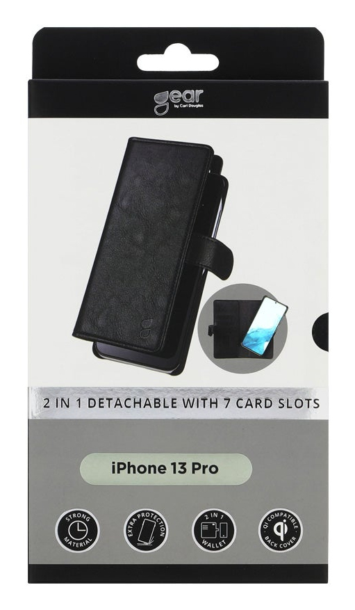 Gear Wallet Case 2in1 7 Card Slots Black - iPhone 13 Pro – image 2