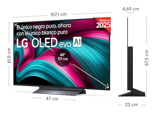 LG OLED evo AI OLED48C55LA.OUTLET TV – image 2