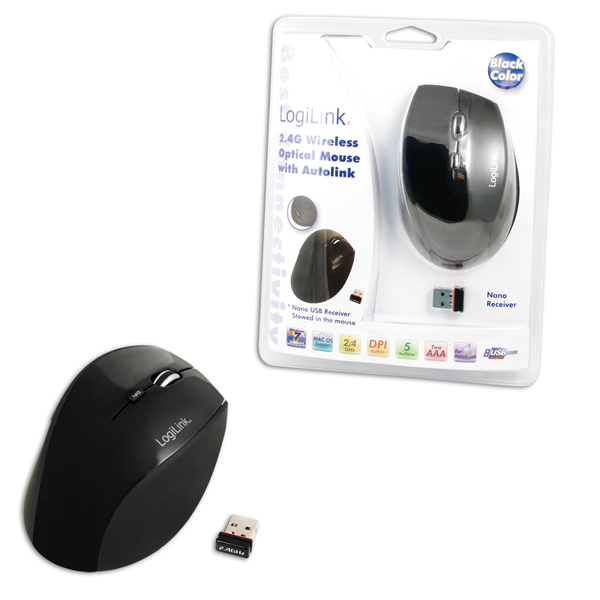 LogiLink ID0053 mouse RF Wireless Optical 1600 DPI – image 2