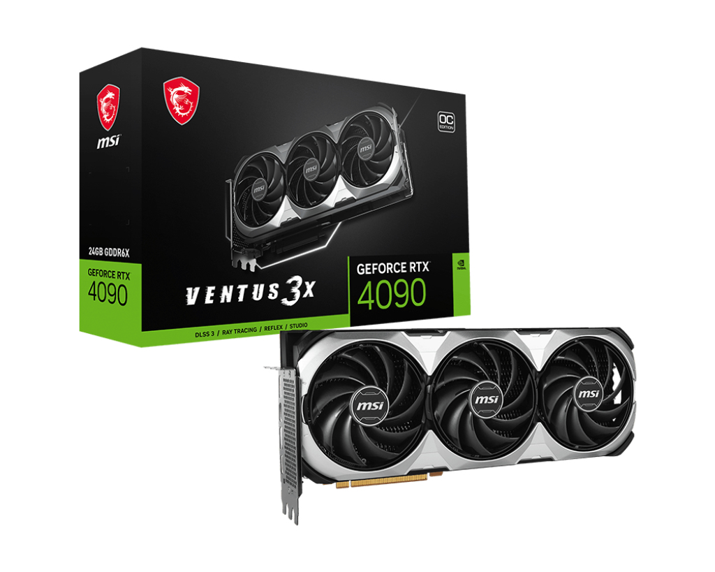 MSI GeForce RTX 4090 VENTUS 3X E 24G OC – image 1