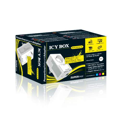 ICY BOX IB-PL550 500 Mbit/s Ethernet LAN White 1 pc(s) – image 5