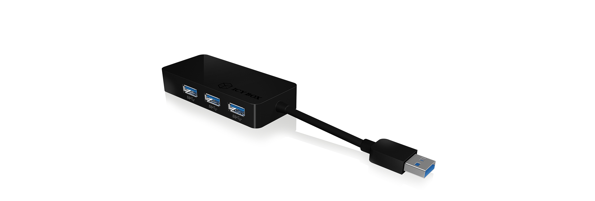 ICY BOX IB-AC517 USB 3.2 Gen 1 (3.1 Gen 1) Type-A Black – image 2