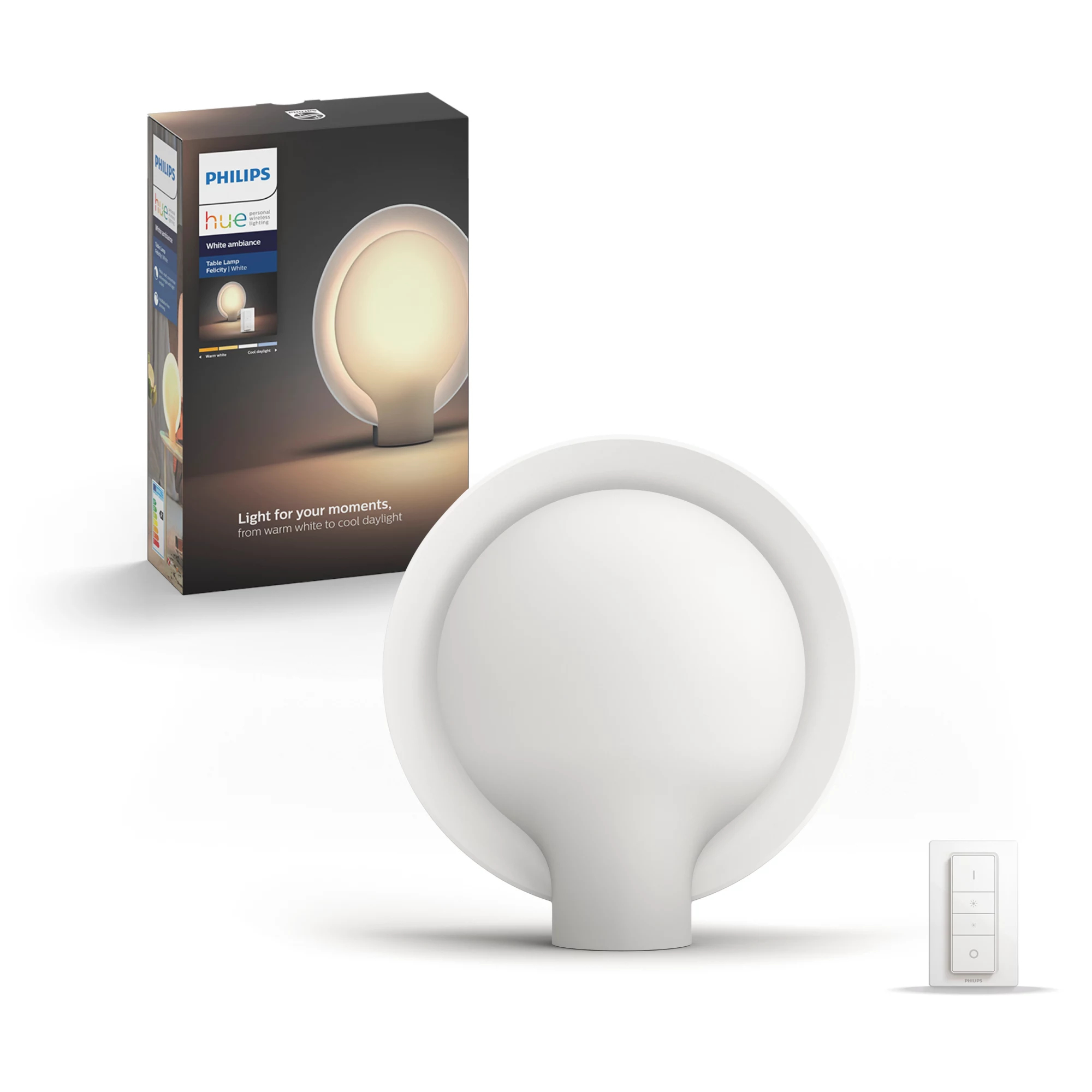 Philips by Signify Philips Hue White ambience 4097531P7 Smart table lamp Bluetooth/Zigbee – image 1