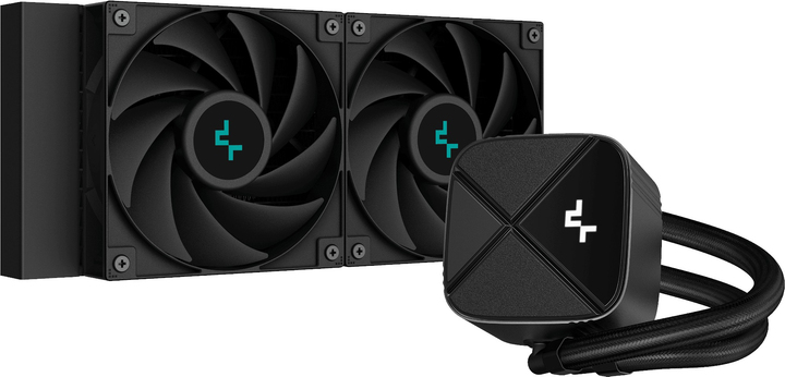 DeepCool LS520S Processor All-in-one liquid cooler 12 cm Black 1 pc(s)