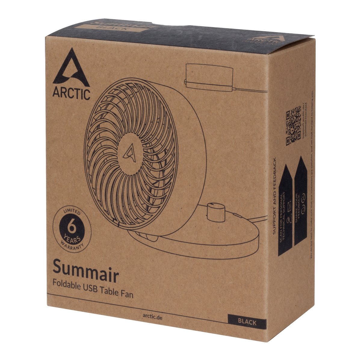 ARCTIC Summair - Foldable USB Table Fan – image 6