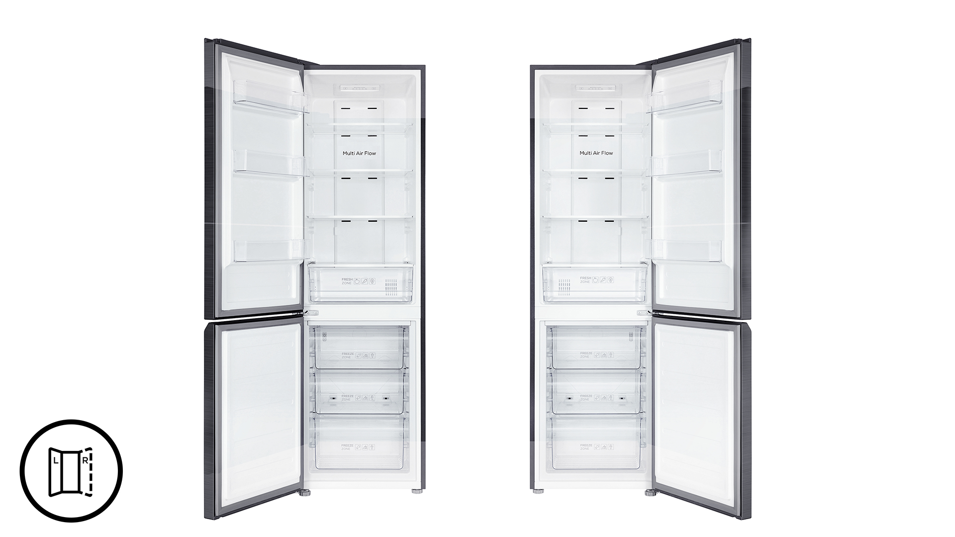 TCL RF282BSE0UK fridge-freezer Freestanding – image 8