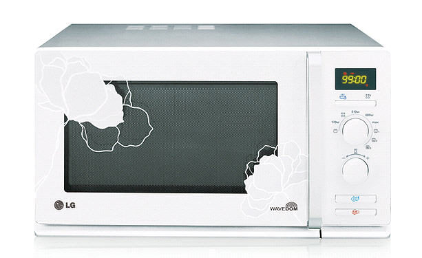 LG MH-6337PR microwave White