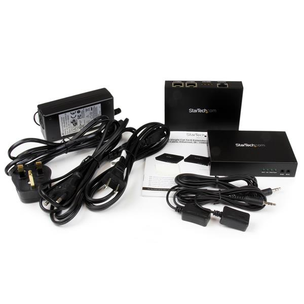 StarTech.com HDMI over Single Cat 5e/6 Extender with Power over Cable Ethernet and IR - 330 ft – image 5