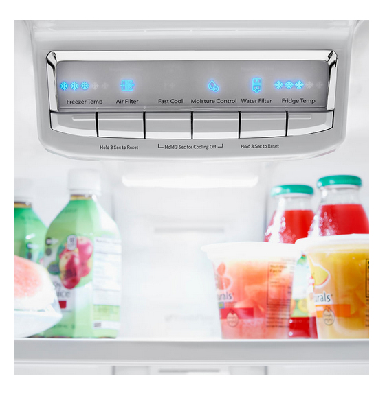 Whirlpool MWRF140SWHM side-by-side refrigerator Freestanding – image 3