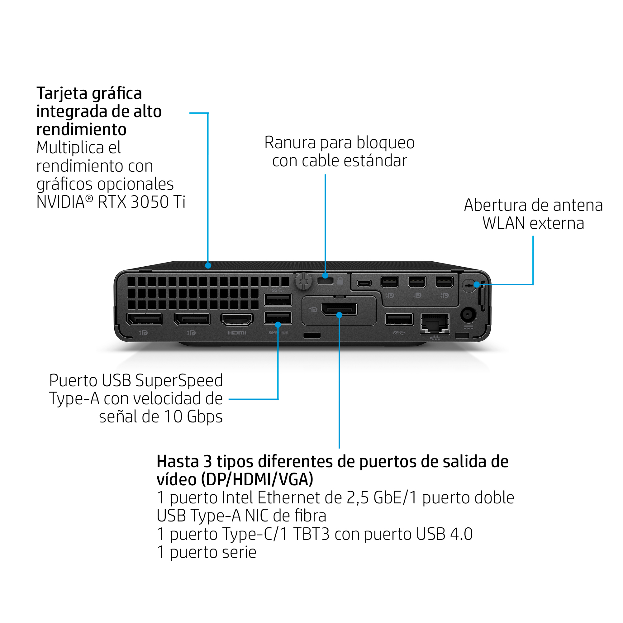 PC Profesional Mini HP Pro 800 G9 - imagen 4