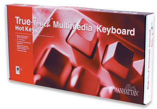 Manhattan 154727 keyboard Office PS/2 White – image 5